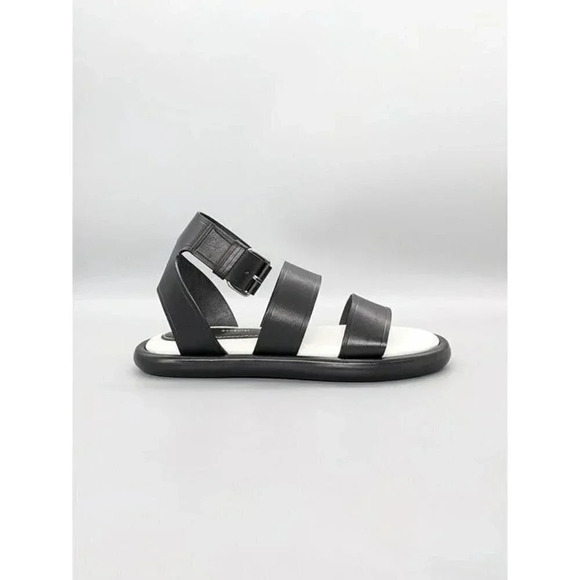 NIB Proenza Schouler Women's Black Leather Caged Sandals Size EU 38 (MSRP $695) - Picture 3 of 10